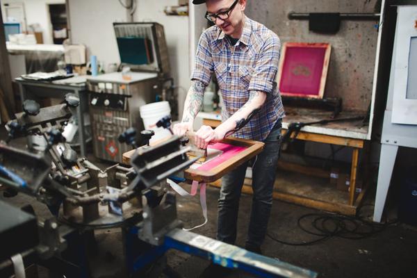 Egg Press for Studio Stories