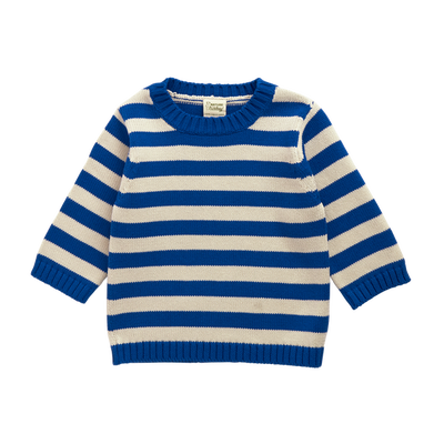 Blue Striped Sweater