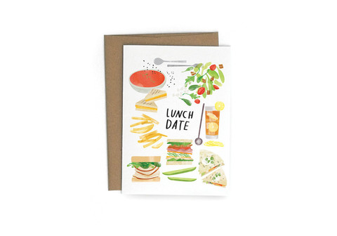 Lunch Date Card