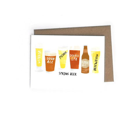 Spring Beer Card