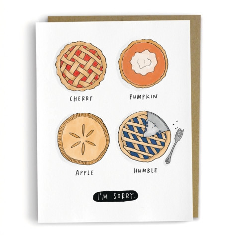 Humble Pie Card
