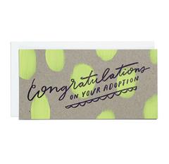 Congratulations on Your Adoption Card