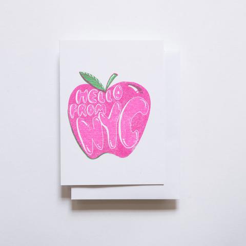 Hello From NYC Card