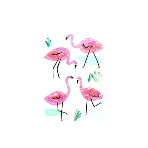 Flamingo Card