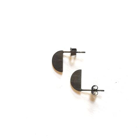 Semi-Circle Minimalist Earrings