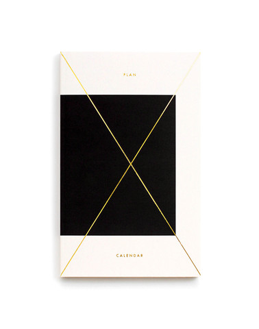Any Year Planner - Black and Gold