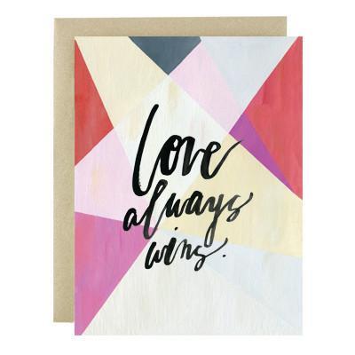 Love Always Wins Card