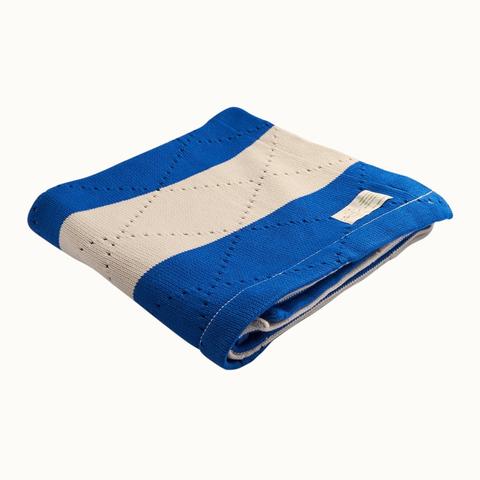 Organic Cotton Striped Blanket