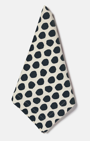 Navy Dots Napkin Set