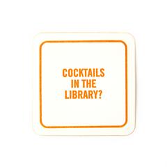 Napkin Cocktail Coasters