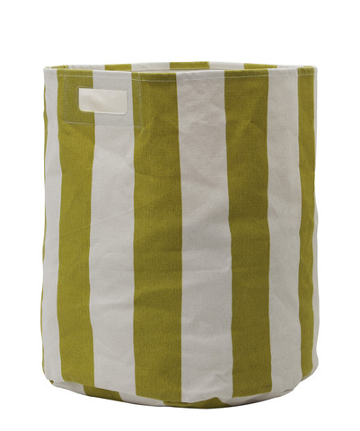 Striped Storage Bin