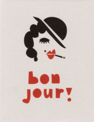 Bonjour Card