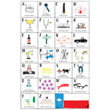 City ABC Art Prints