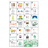 City ABC Art Prints