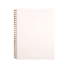 White Bookcloth Workbook
