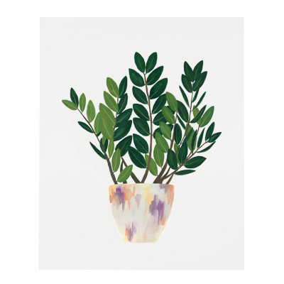 ZZ House Plant Art Print Series