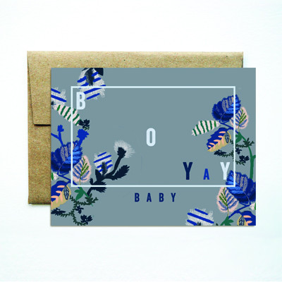 Welcome Baby Boy Card