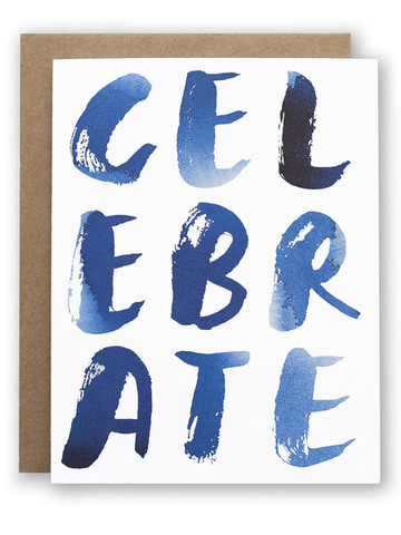 Celebrate card