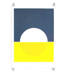 Geometric Screen Print Design