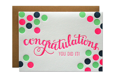 You Did It Card