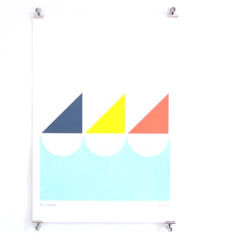 Sailboat Screen Print