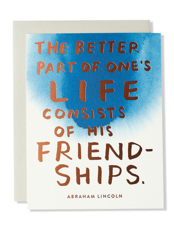 The Better Part of Ones Life Card/Art Print