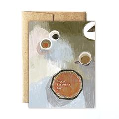 Happy Father's Day and Coffee card