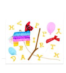 Happy Birthday Pinata Card