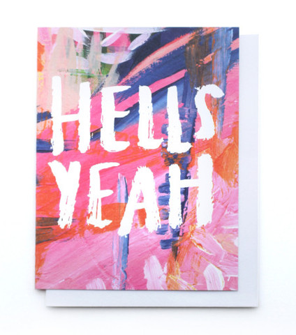 Hells Yeah Card