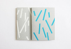 Handmade Stick Pattern Notebooks