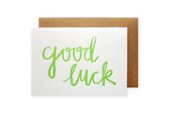 Good Luck Card