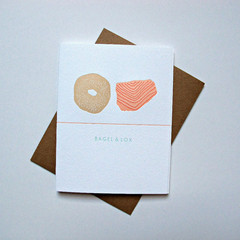 Bagel & Lox Card