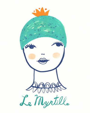 Le Myrtille Print