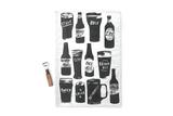 Beer Bottle Tea Towel