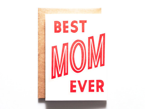 Best Mom Ever Card