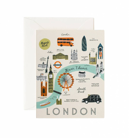 London Map Card