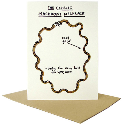 Macaroni Mother's Day Card