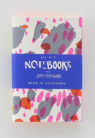 Three Pack of Neon Pocket Notebooks