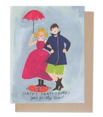 Quirky Anniversary Card