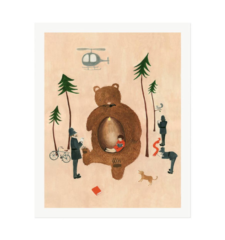 Uh-Oh Art Print