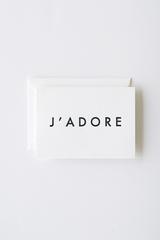 J'adore Card