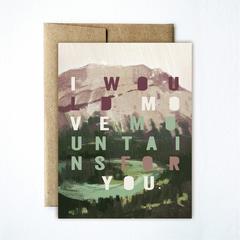 Move Mountains Card
