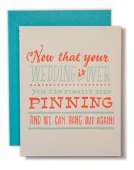 Stop Pinning Card